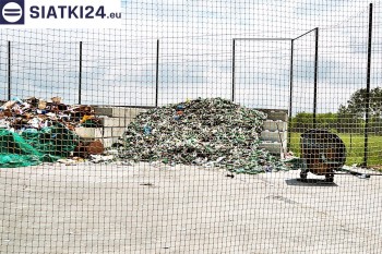 Siatki Koluszki - Siatka zabezpieczająca wysypisko śmieci dla terenów Koluszki